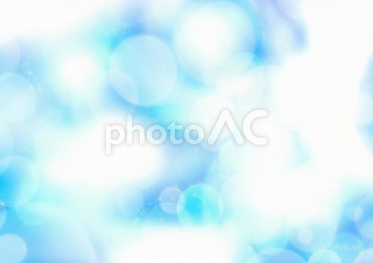 青色の玉ボケきらきらグリッター背景画像 背景,青,バックグラウンドの写真素材