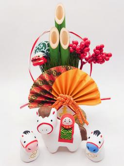 午年の年賀状素材 午年の年賀状素材 年賀状素材,年賀状,お正月の写真素材