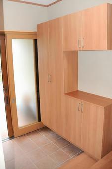 下駄箱　玄関　収納 玄関,下駄箱,収納の写真素材