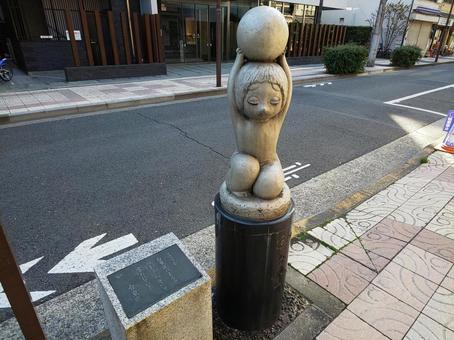 台東区のへそ 台東区のへその写真