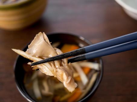 きのこ汁 きのこスープ きのこ汁 きのこスープ きのこ汁,きのこスープ,茸味噌汁の写真素材