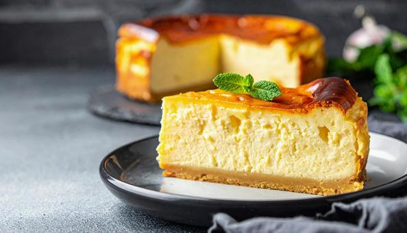 バスク風チーズケーキ バスク風チーズケーキの写真