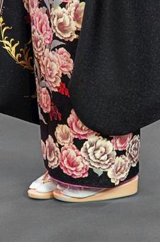和装 和装 和装,着物,振袖の写真素材