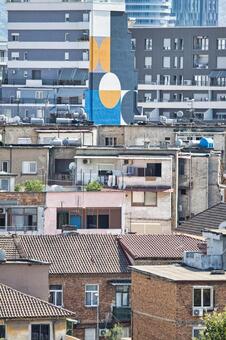 アルバニアの田舎の風景7 風景,景色,自然の写真素材