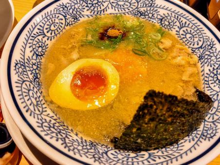 絶品つけめんのつゆ つけめん,スープ,煮卵の写真素材