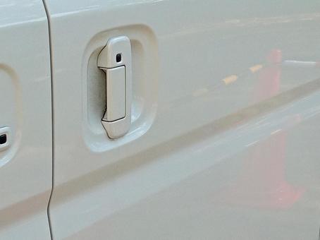 車のドアハンドル 車,ドアハンドル,ドアの写真素材