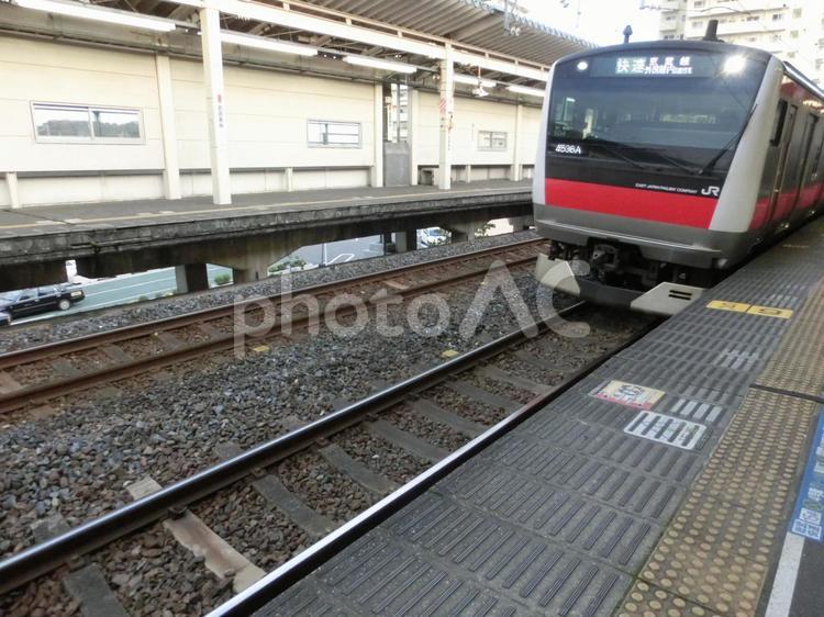 大網駅（千葉県・外房線・京葉線直通） 大網駅,駅,電車の写真素材
