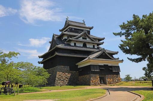 松江城　天守 松江城,千鳥城,天守の写真素材
