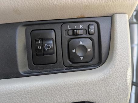自動車のスイッチ類 自動車のスイッチ類の写真