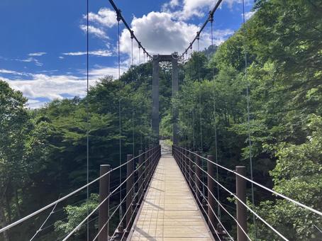 白山 別当出合の橋 白山 別当出合の橋の写真