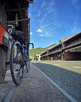 うだつの上がる町並み1 うだつの上がる町並み,歴史的建造物,伝統的建造物群保存地区の写真素材