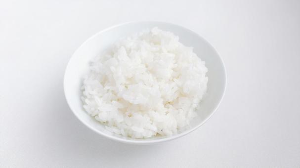 白ごはん(よこ) 白ごはん(よこ)の写真