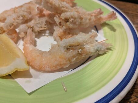 川海老の唐揚げ 川海老,海老,郷土料理の写真素材
