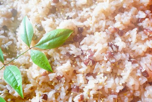 出来たてのお赤飯イメージ 赤飯,お祝い,入学の写真素材