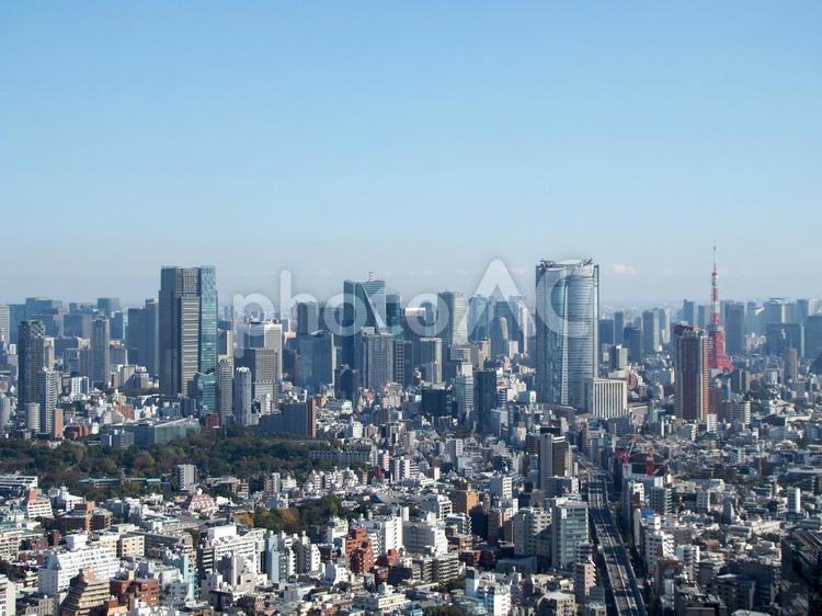 東京の街並み（２） 東京,都心,ビル群の写真素材