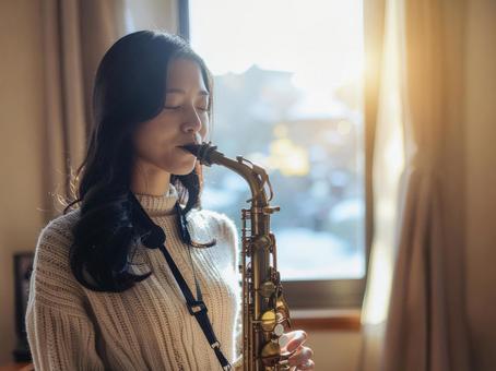 音楽・楽器シリーズ サックス演奏 音楽・楽器シリーズ サックス演奏の写真