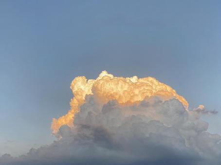 入道雲 入道雲の写真