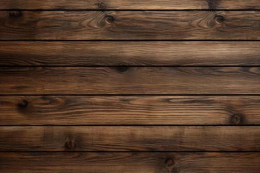 濃い木目のウッドテクスチャの写真