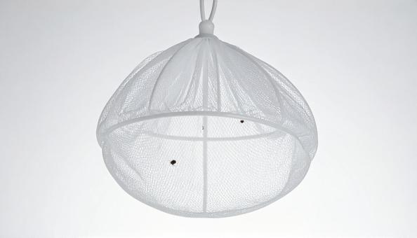 吊り下げタイプの虫とりネットの写真