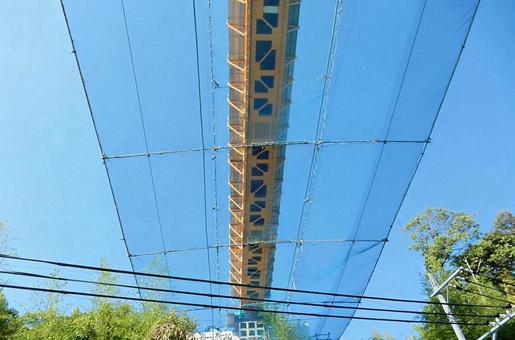 【工事写真】橋梁建設現場 【工事写真】橋梁建設現場 道路,橋梁,架設の写真素材