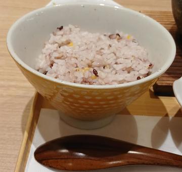 雑穀米 食事,雑穀米,ごはんの写真素材