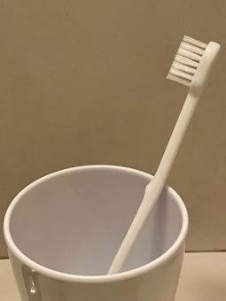 歯ブラシ 歯ブラシ,歯磨き,洗面台の写真素材