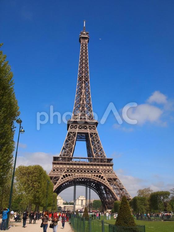 エッフェル塔 フランス,パリ,旅行の写真素材
