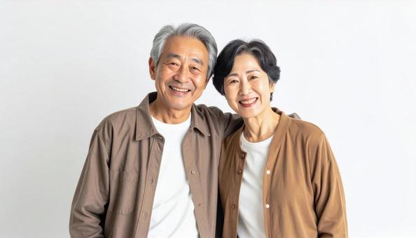 老夫婦 老夫婦の写真