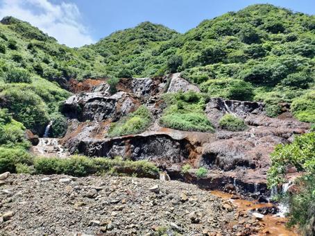 金瓜石 黄金瀑布 金瓜石 黄金瀑布 金瓜石,黄金瀑布,滝の写真素材