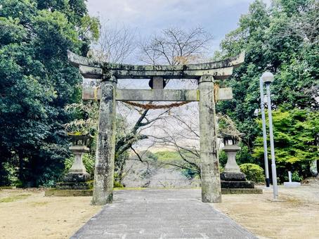 白石神社 白石神社,神社仏閣,神社の写真素材
