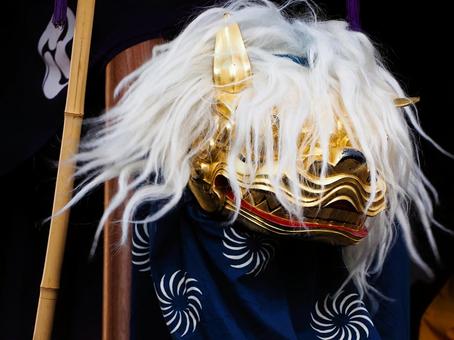 獅子舞 獅子舞,お祭り,御祝いの写真素材