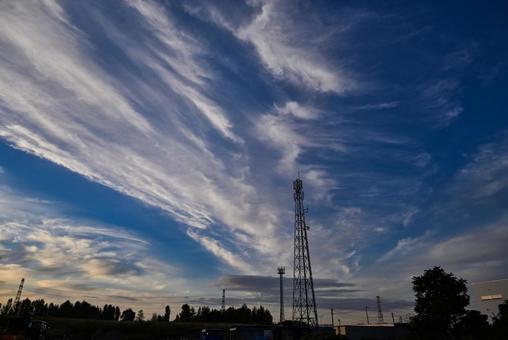 夕暮れ 2025/9/30 夕暮れ 2025/9/30 夕暮れ,夕方,夕景の写真素材