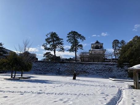 雪景色 雪景色の写真