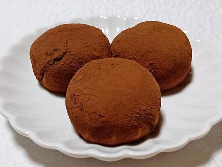 濃厚ショコラ大福 大福,ショコラ,スイーツの写真素材