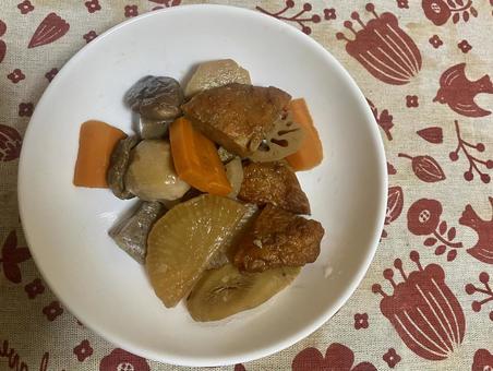 煮物 おにしめ 煮物 おにしめ 煮物,おにしめ,にんじんの写真素材