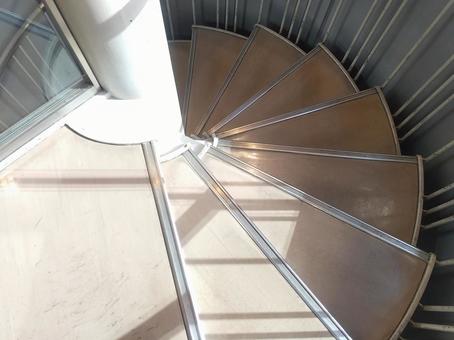 螺旋階段 階段,螺旋階段,ビルの写真素材