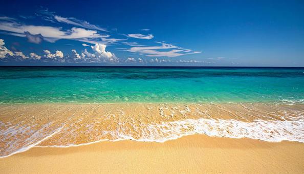 エメラルドビーチ 海 エメラルドビーチ 海の写真