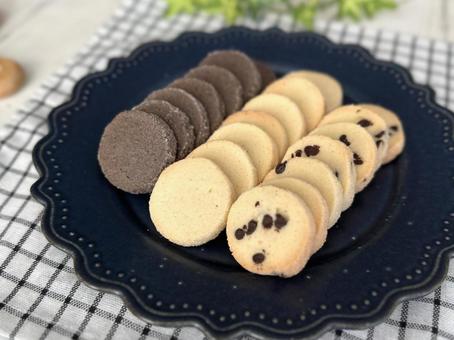 クッキー クッキー,アイスボックスクッキー,ディアマンクッキーの写真素材