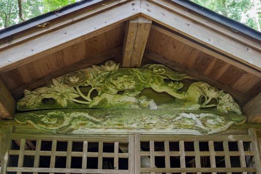 Photo, a shrine, shimizumine shrine, shrines and temples, 