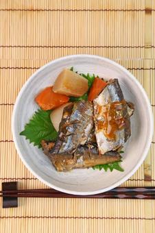 さんまの甘露煮 さんまの甘露煮の写真