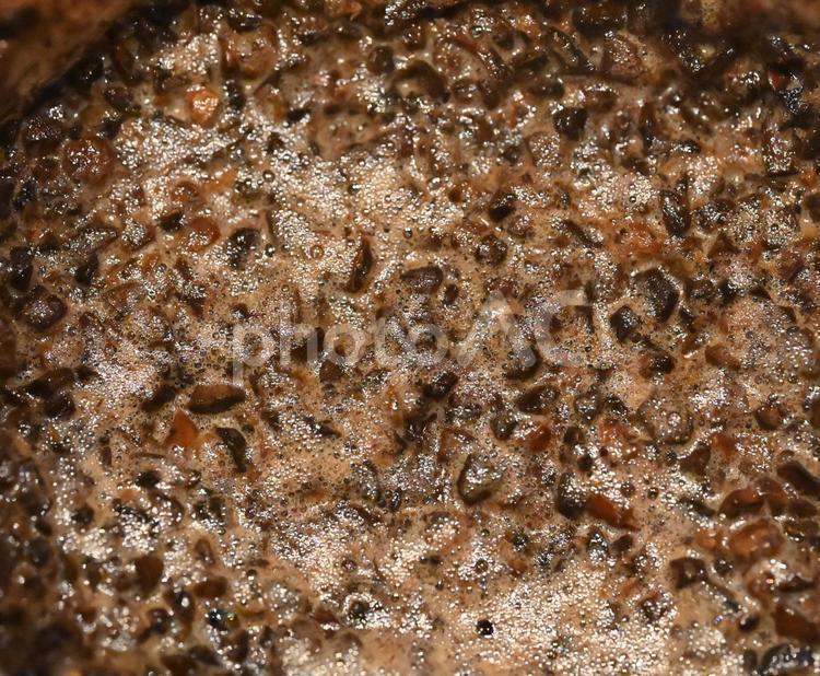 抽出後のコーヒー粉の質感 コーヒー,抽出後,クローズアップの写真素材