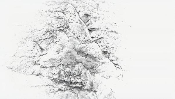 グレースケールの石壁テクスチャー グレースケールの石壁テクスチャー 石,テクスチャ,白黒の写真素材