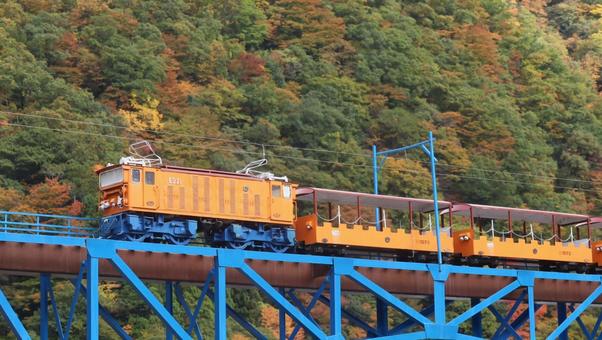 黒部峡谷に秋を訪ねて 秋,風景,自然の写真素材