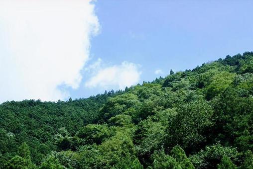 山と空 山と空の写真