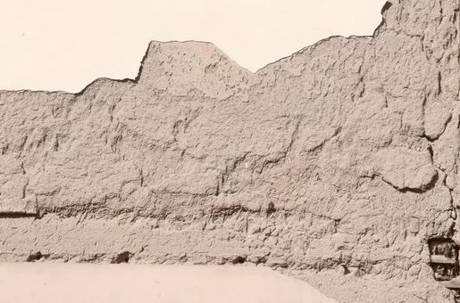 土壁をセピア色で 土壁,風景,外壁の写真素材