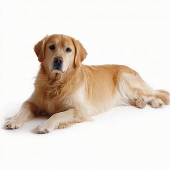 優しい表情の大型犬 優しい表情の大型犬の写真