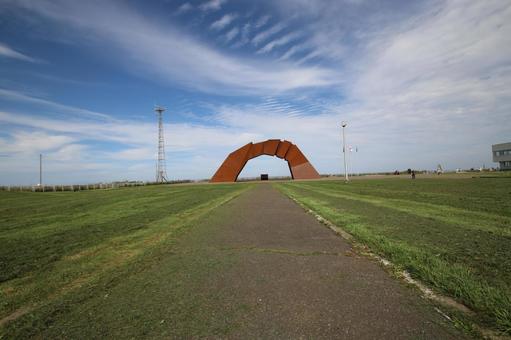 四島のかけ橋 四島のかけ橋 北海道,根室市,納沙布岬の写真素材