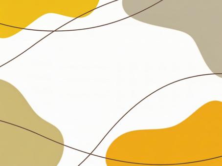 おしゃれな流体シェイプのフレーム背景素材 フレーム,背景,流体シェイプの写真素材