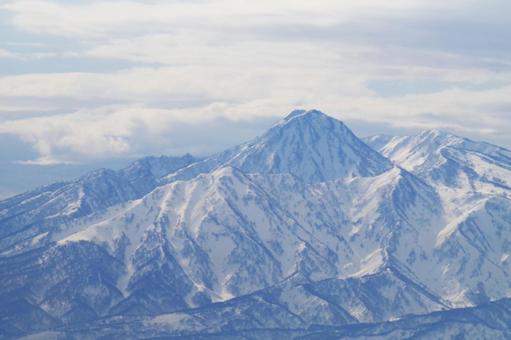 冬の妙高山 冬の妙高山の写真
