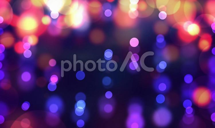 夜のネオン街風テクスチャ テクスチャ,黒,ぼかしの写真素材